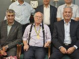 تقدیر از پیشکسوت اتحادیه جناب آقای لطیف پرپینچی